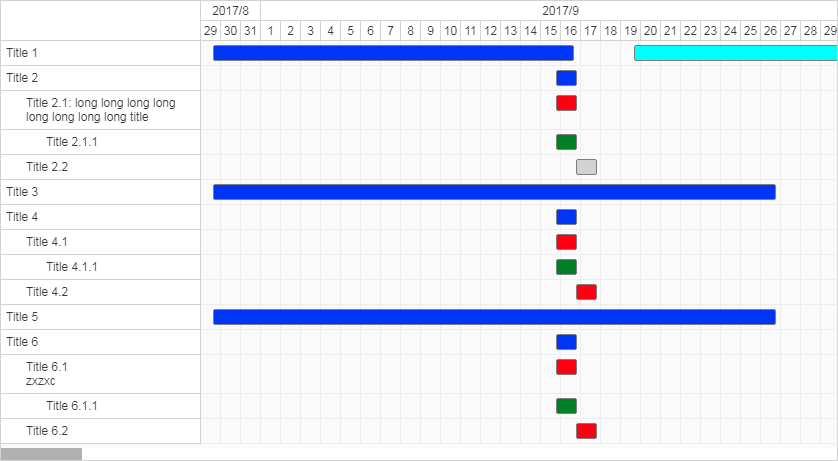jQuery eventsDiagram